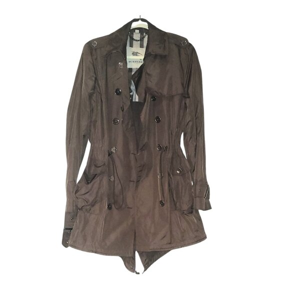 Burberry London Double Breasted Trench Coat. Size 12. - Picture 2 of 12
